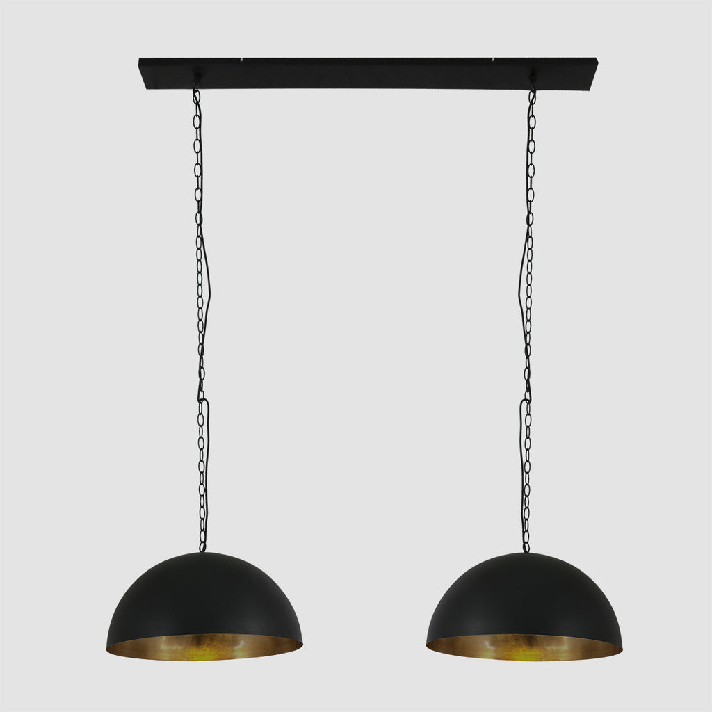 pendant lamp semicircle 2556zw black