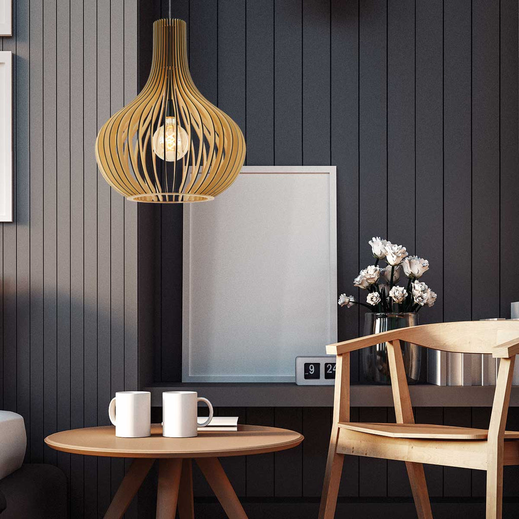 pendant lamp smukt 2697be blank wood