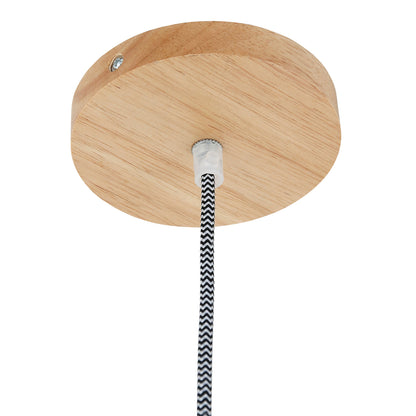 Hanglamp Smukt 2697BE Blank hout