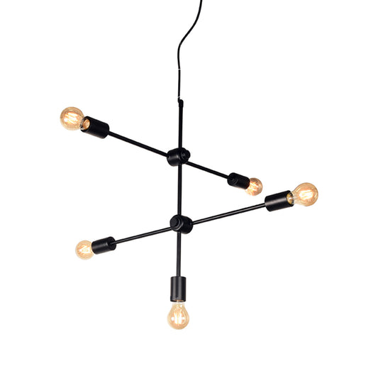 LABEL51 Hanging lamp Stilo - Black - Metal