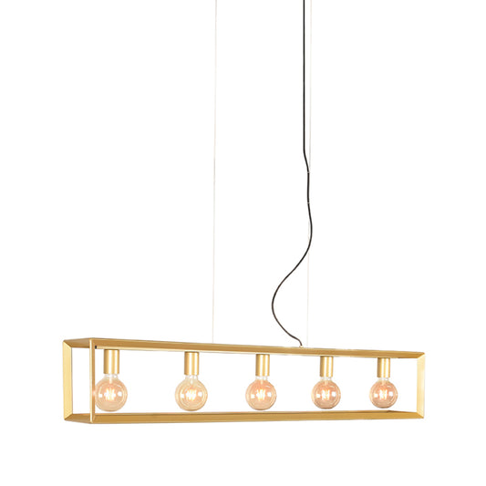 LABEL51 Hanging lamp Tetto - Antique gold - Metal