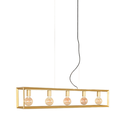 LABEL51 Hanging lamp Tetto - Antique gold - Metal