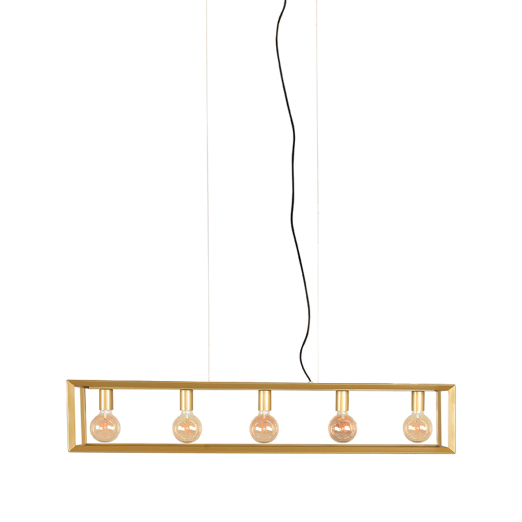 label51 hanging lamp tetto - antique gold - metal