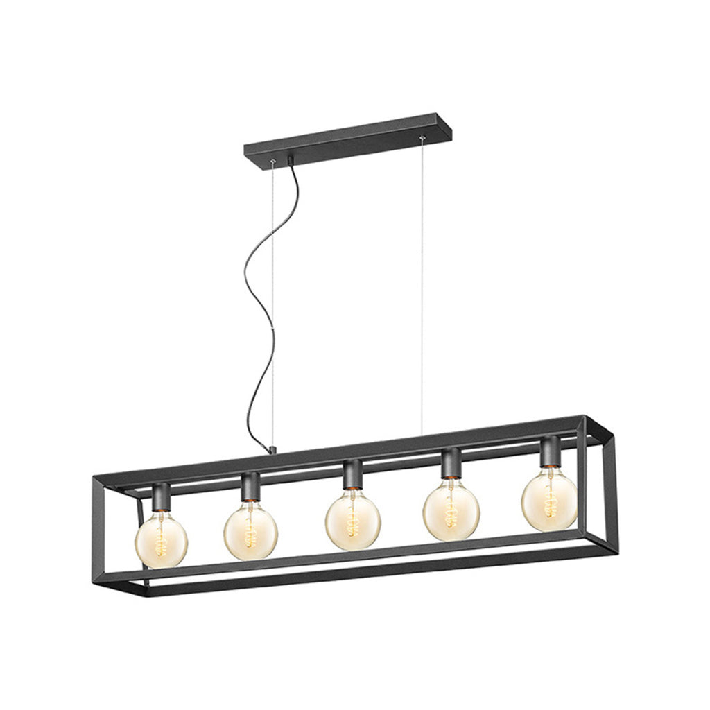 label51 hanging lamp tetto - black - metal