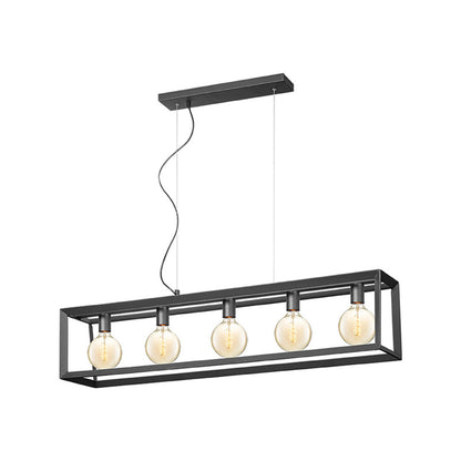 LABEL51 Hanging lamp Tetto - Black - Metal