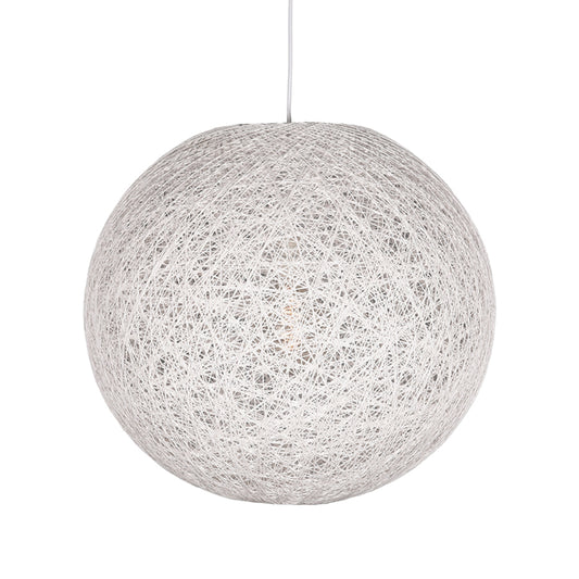 LABEL51 Pendant lamp Twist - White - Flax - XL