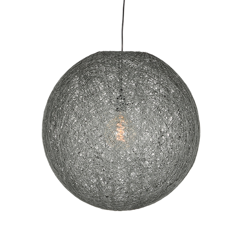 label51 pendant lamp twist - grey - flax - xl