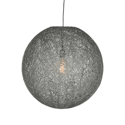 LABEL51 Pendant lamp Twist - Grey - Flax - XL