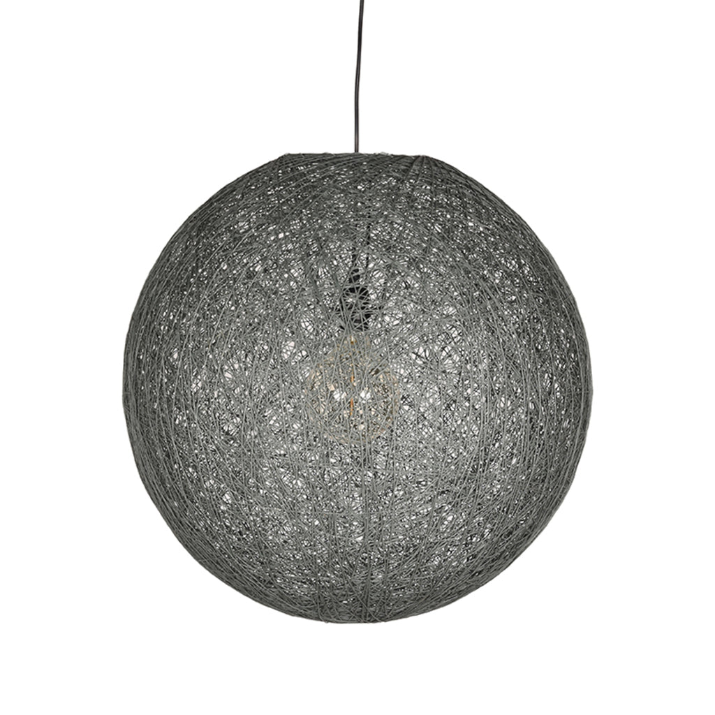 label51 pendant lamp twist - grey - flax - xl