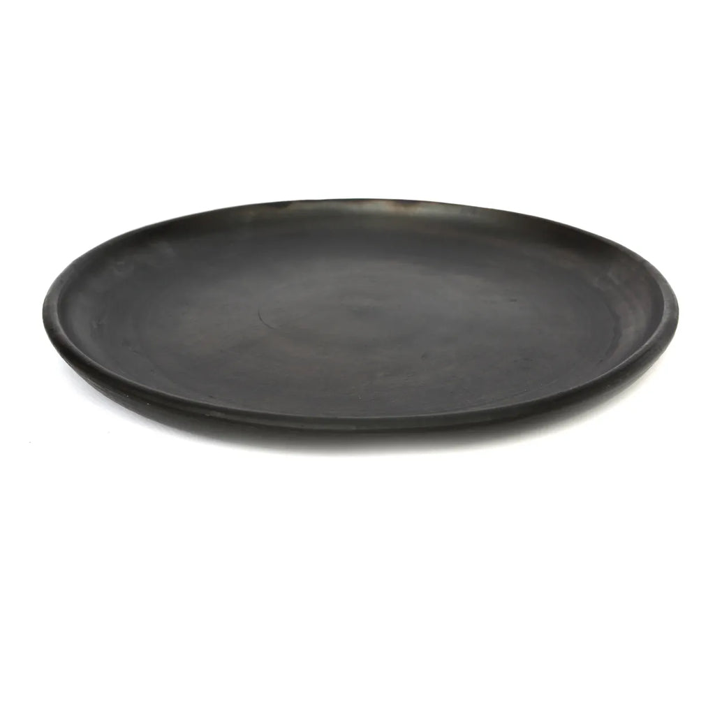 the burned classic plate - black - l