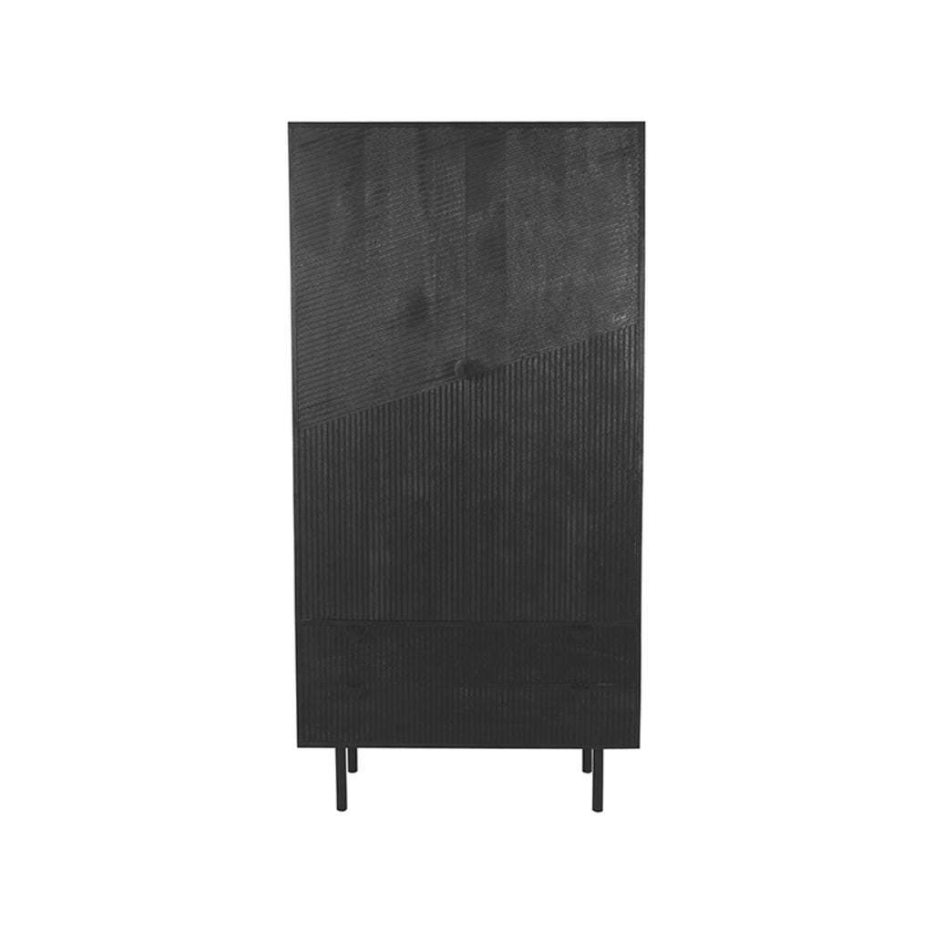 label51 cotia storage cabinet - black - mango wood