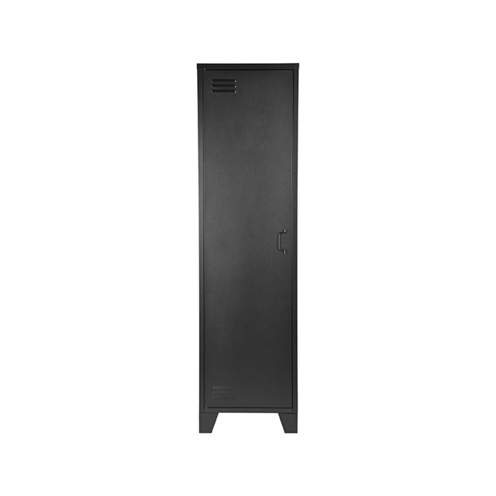 label51 bergkast fence - zwart - metaal - 1-deurs