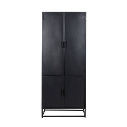 LABEL51 Storage cabinet Luff - Black - Metal