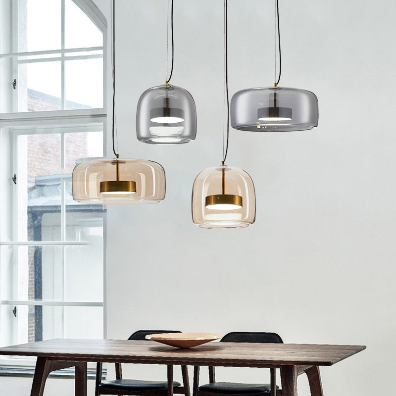 elegante glazen hanglamp voor uw hotelinterieur