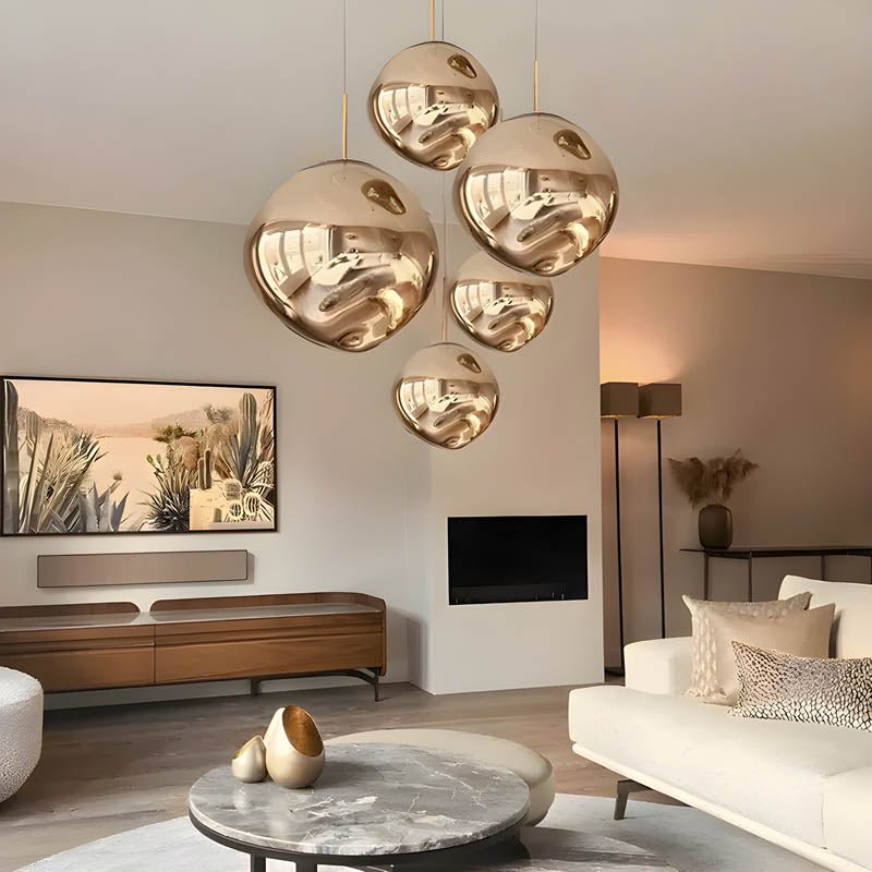 elegante mist hanglamp voor een sfeervolle verlichting