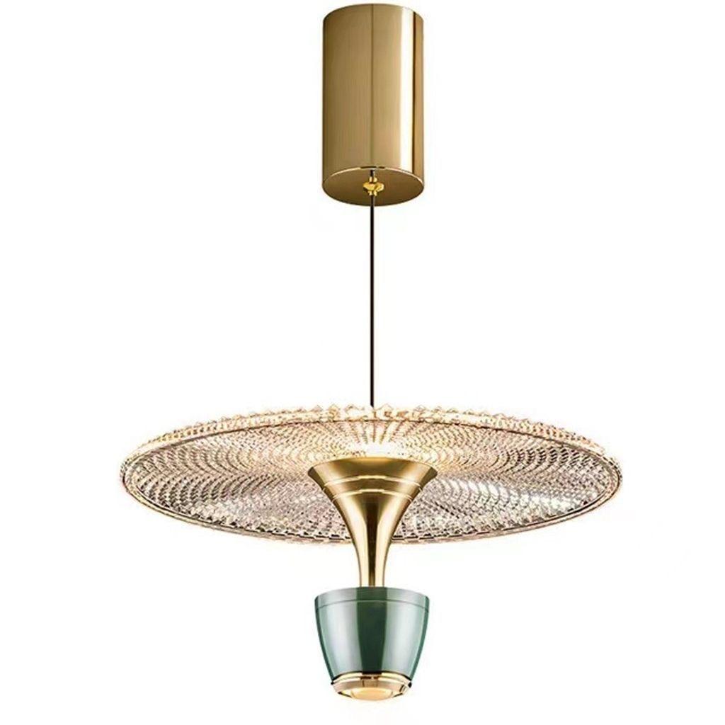 stijlvolle moderne led schijf hanglamp voor een stralend interieur