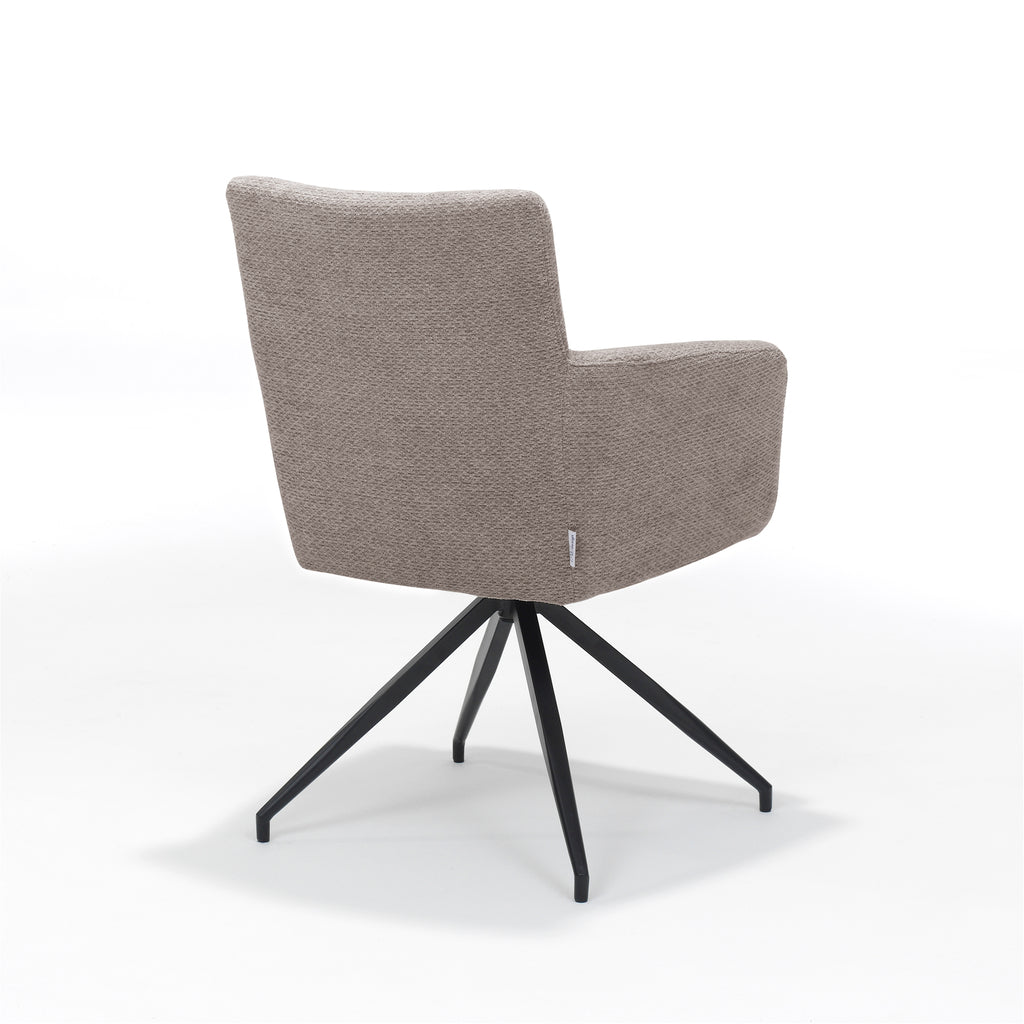 joey armchair fabric retro bliss taupe