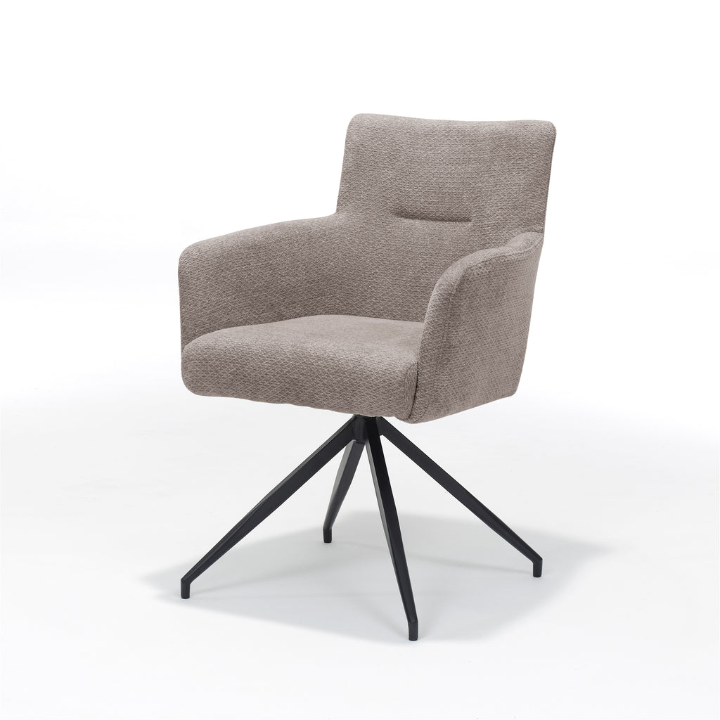 joey armchair fabric retro bliss taupe