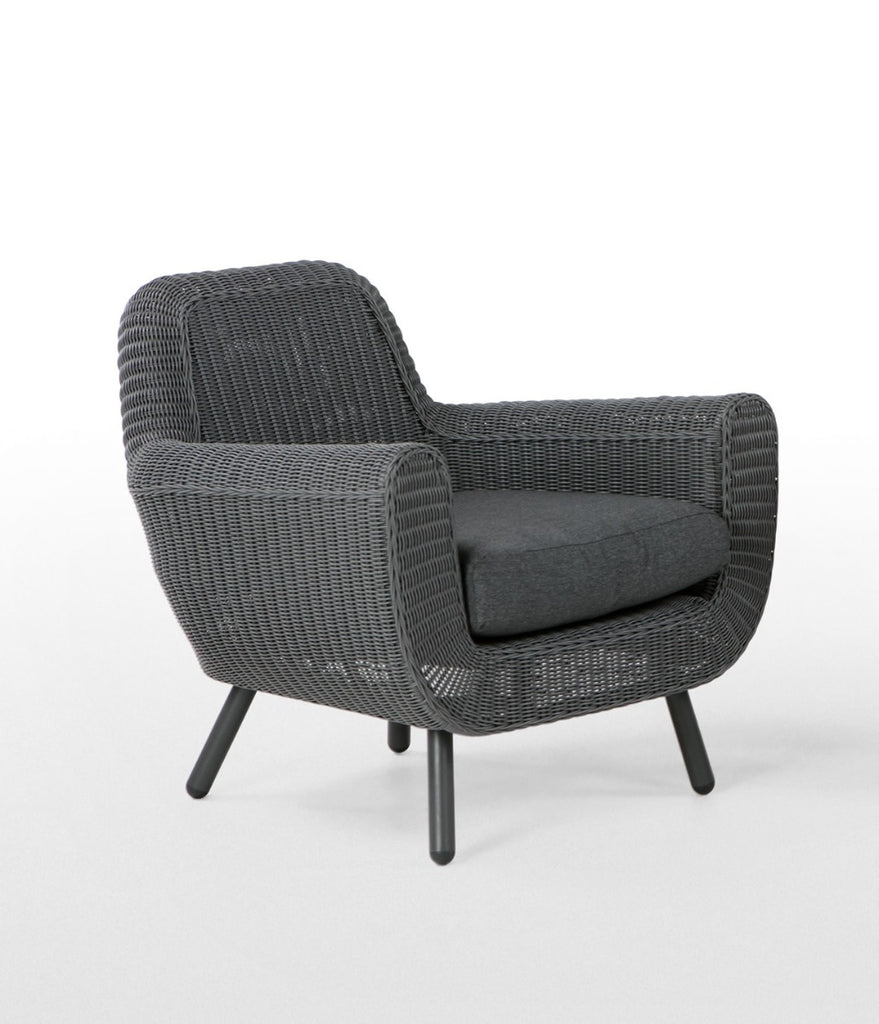 jonah armchair (000314) - steel dark gray