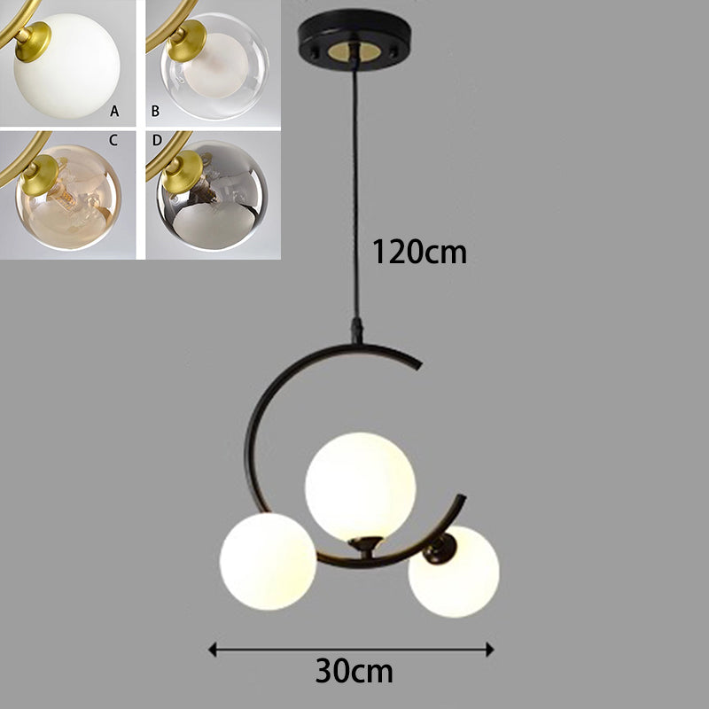 chic led pendant lamp for contemporary home decor