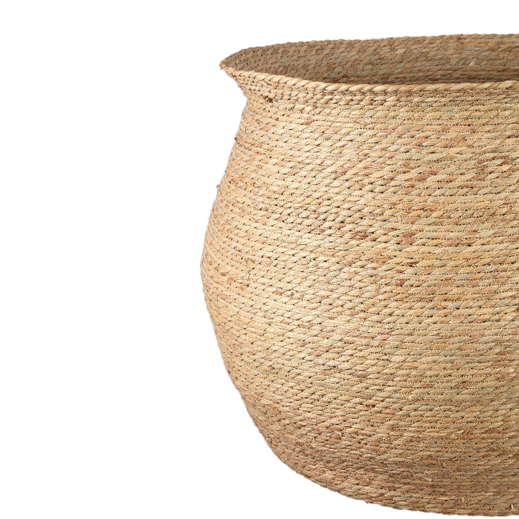 translate "korbin brown seagrass round basket taps sv4" to dutch.