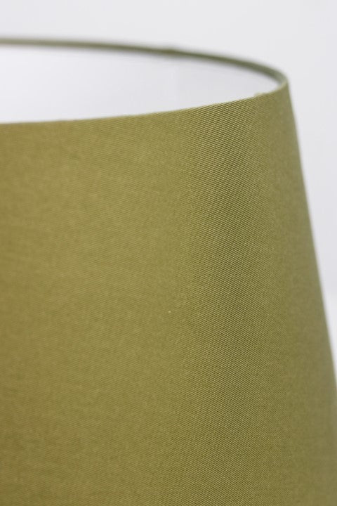 lampshade extra large tapered - ø52 cm - olive green