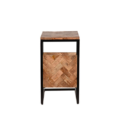 LABEL51 Side table Shift - Rough - Mango wood