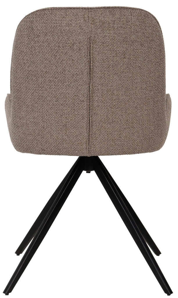 leander beige dining chair