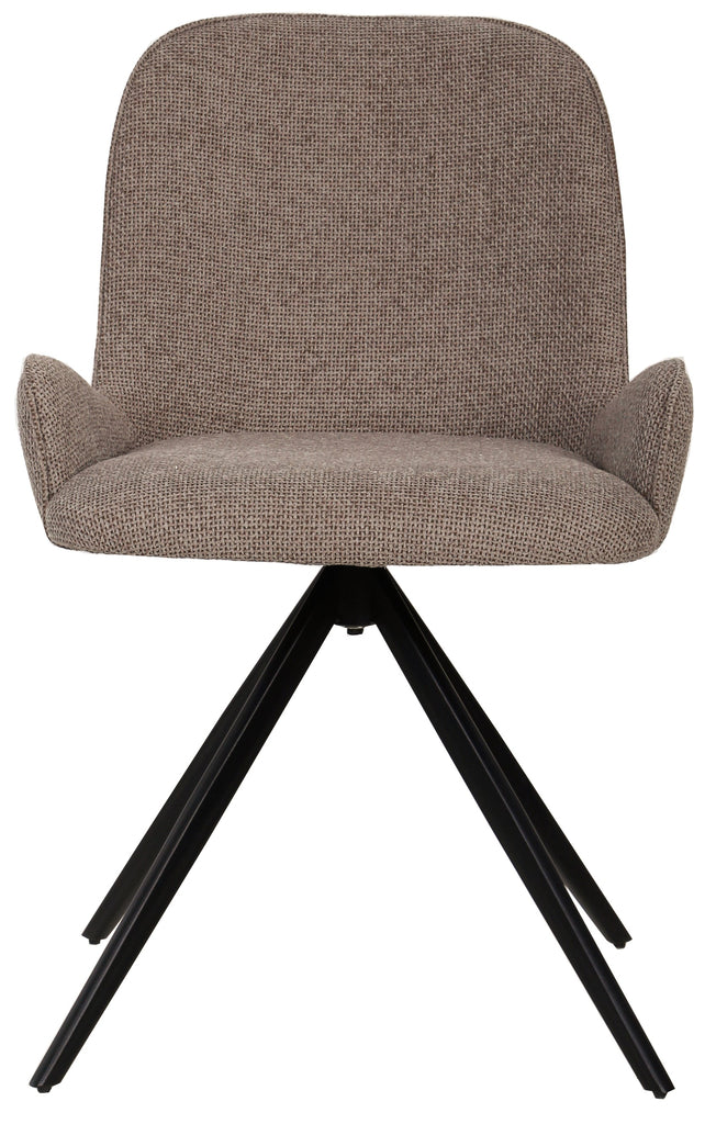 leander beige dining chair