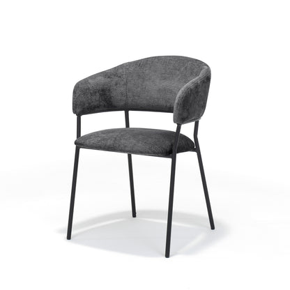 Liam armchair Fabric Perfect Harmony Anthracite