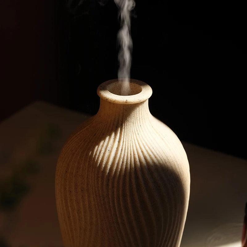 bovenaanzicht van de aroma diffuser voor thuis