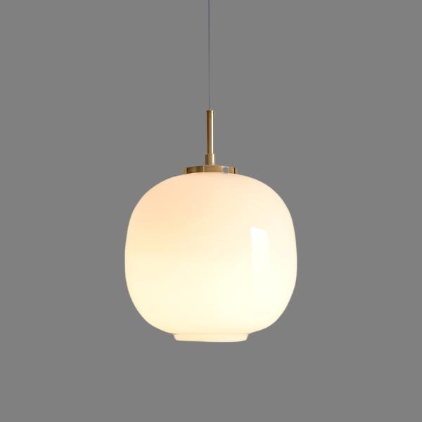 stijlvolle scandinavische opaalglas radihous hanglamp voor een eigentijdse uitstraling