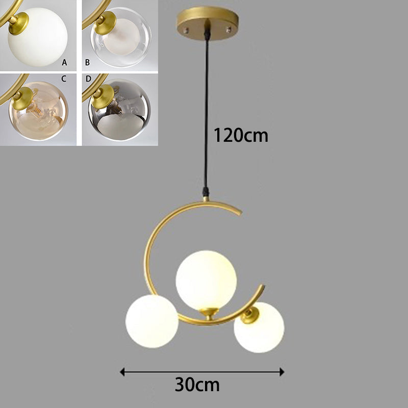 chic led pendant lamp for contemporary home decor