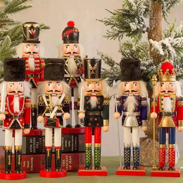 traditionele notenkraker als sfeervolle kerstversiering