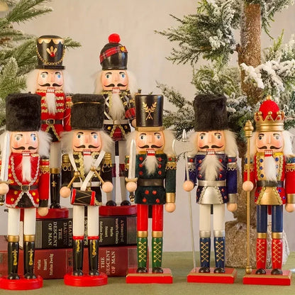 Traditionele notenkraker als sfeervolle kerstversiering