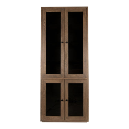 Oak cabinet Armarium 4 doors Grey