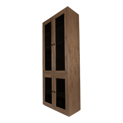 Oak cabinet Armarium 4 doors Grey