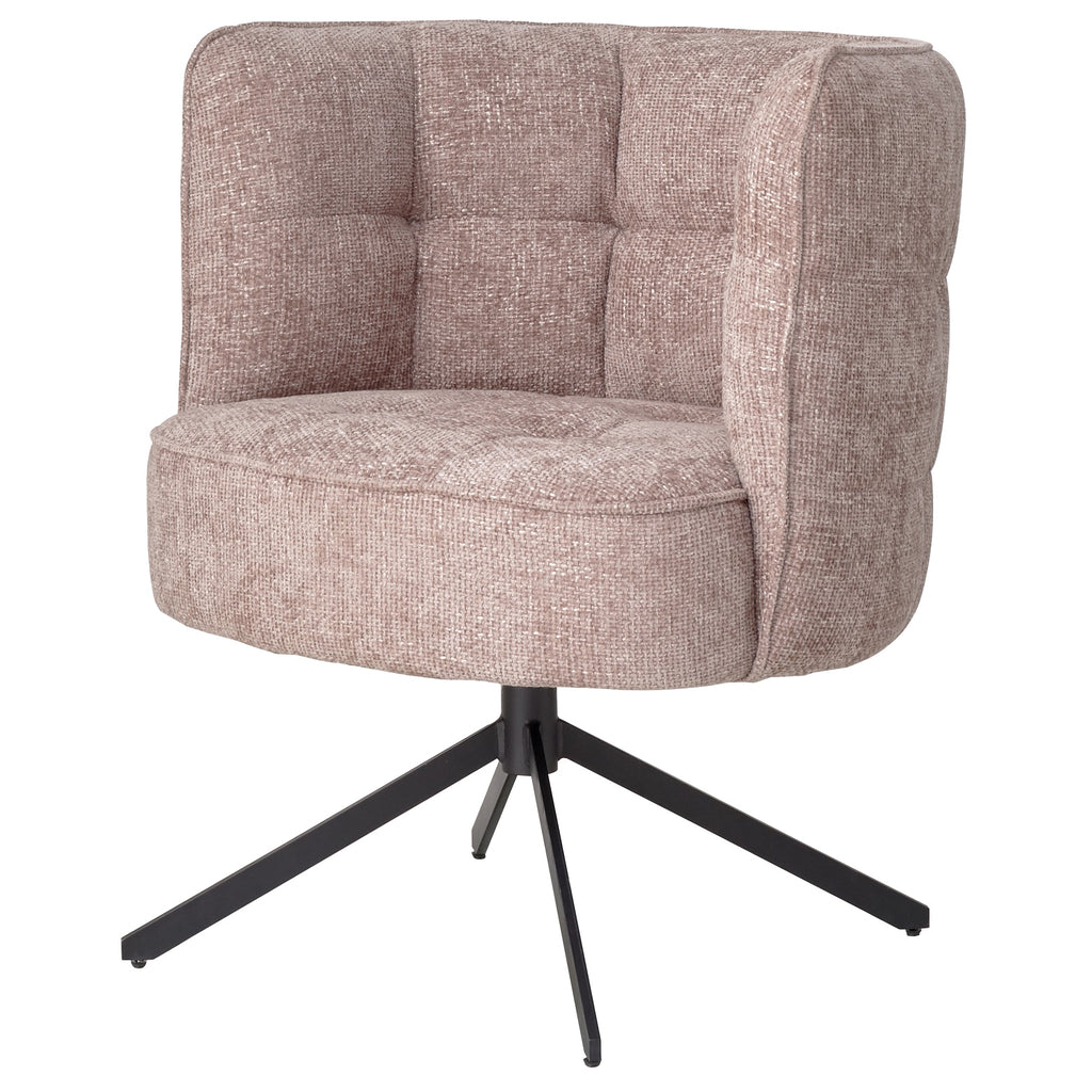 odin pink eetkamerstoel legacy 14 flamingo zwarte poot