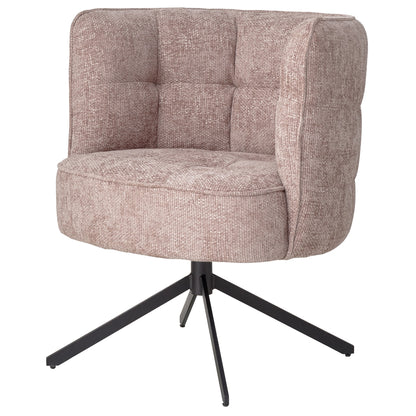 Odin Pink eetkamerstoel legacy 14 flamingo zwarte poot