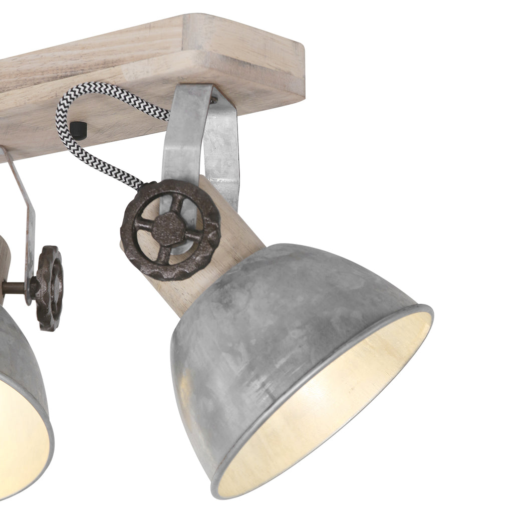 plafondlamp gearwood 2729ni nikkel