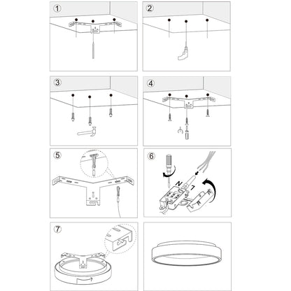 Ceiling lamp Ringlede 2562ZI Silver Ø38cm