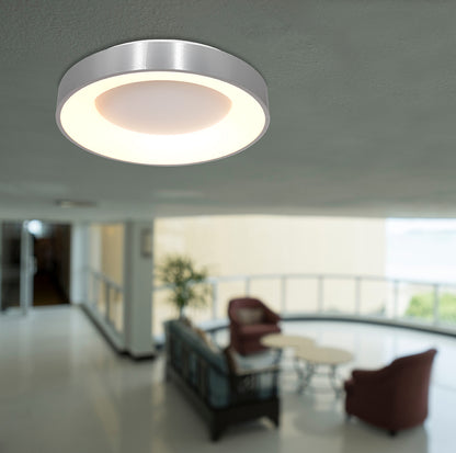 Ceiling lamp Ringlede 2562ZI Silver Ø38cm