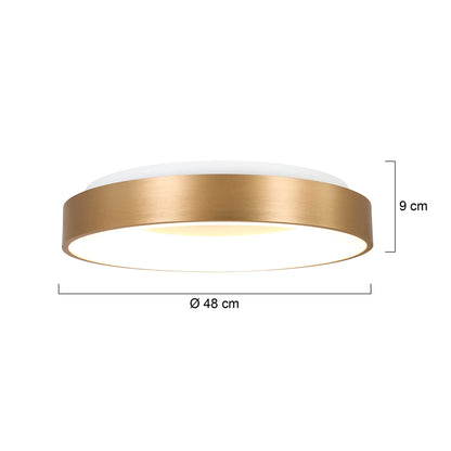 Plafondlamp RInglede 2563GO Goud Ø48cm