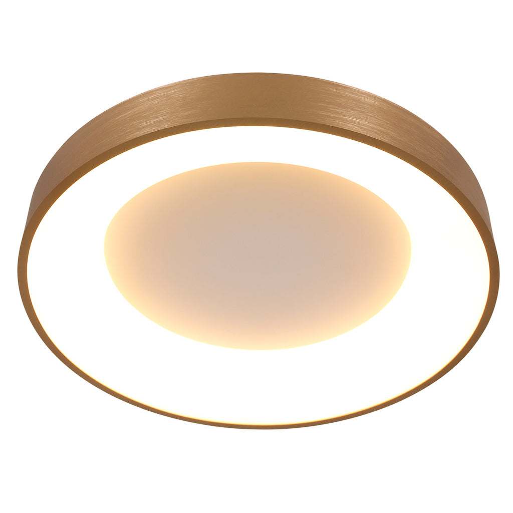 plafondlamp ringlede 2563go goud ø48cm