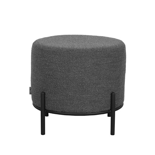 LABEL51 Pouf Troy - Grey - Boucle - L