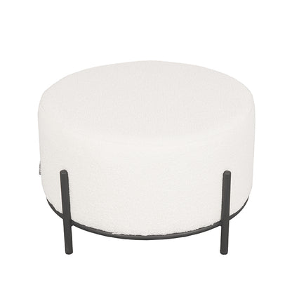 LABEL51 Pouf Troy - Ivory - Boucle - XL