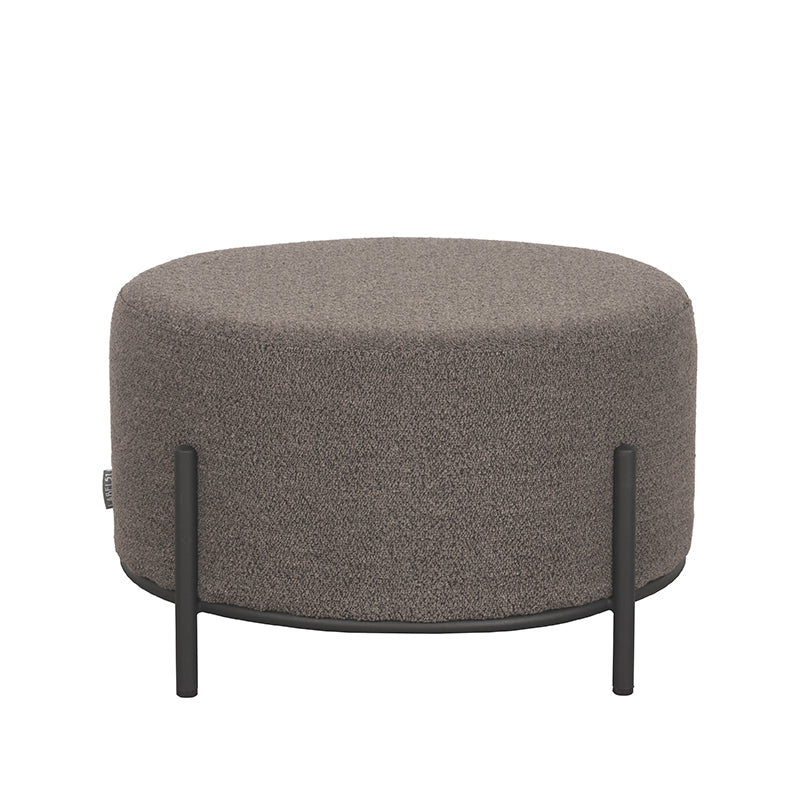 label51 pouf troy - brown - boucle - xl