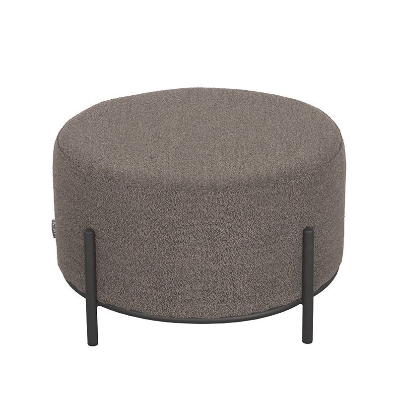 label51 pouf troy - brown - boucle - xl