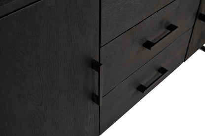 Pristina Sideboard Black 150x80x40cm