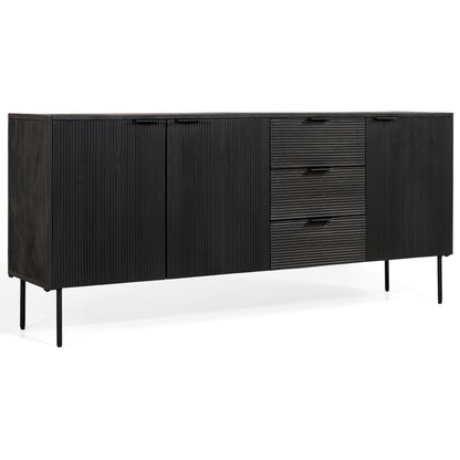 Pristina Dressoir Zwart 180 cm -> Pristina dressoir zwart 180 cm